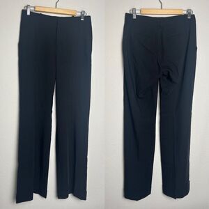 L'agence Viscose/Wool Blend Black Pants- Size 4- Women Career Office Work